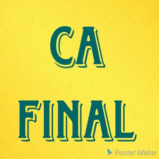 CA Final -CA Course