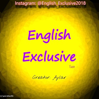 English Exclusive ᶜʰᵃⁿⁿᵉˡ