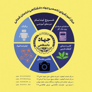 آموزش های تخصصی کوتاه مدت جهاددانشگاهی خراسان شمالی