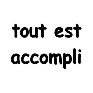 TOUT EST ACCOMPLI ?