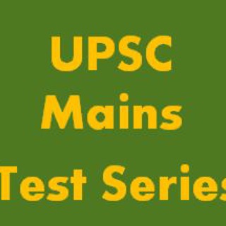 UPSC Mains TestSeries