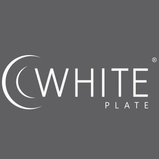 White plate